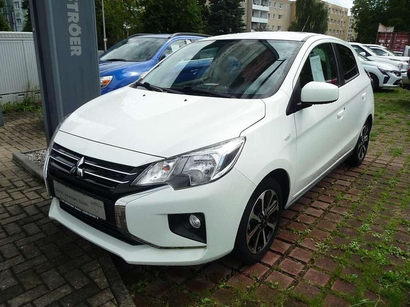 Islandweiß Gebraucht 2022 Mitsubishi Space Star Select+ Limousine | 11.990 € (Guter Preis) - Bild 1/4