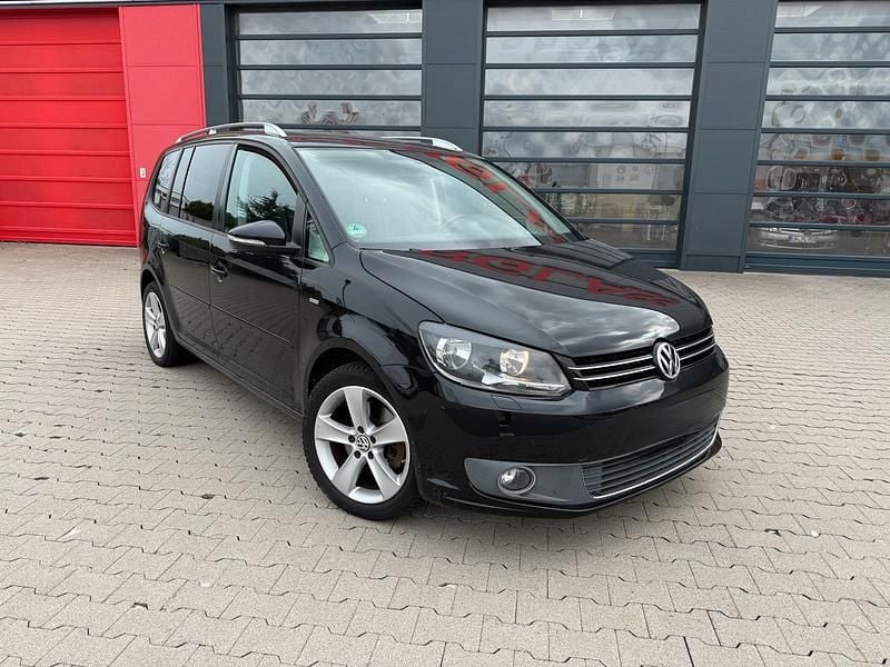 Schwarz Gebraucht 2012 VW Touran Match Van / Kleinbus | 5.499 € (Superpreis) - Bild 1/4