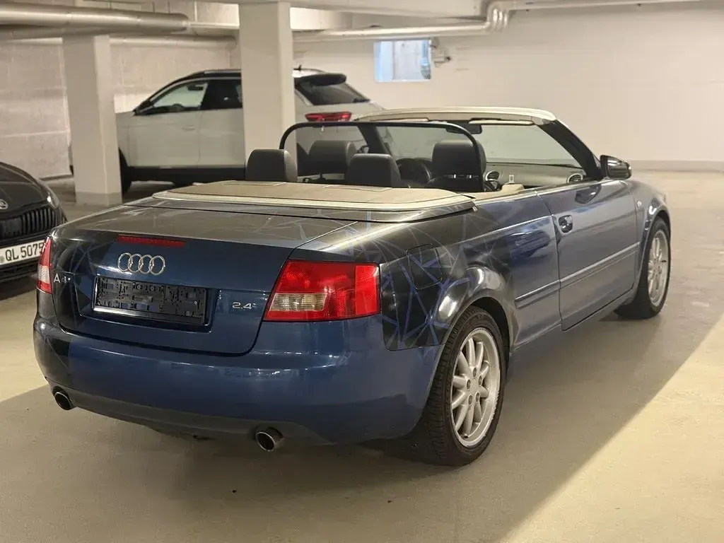 Gebraucht Audi A4 Cabriolet 170 PS (125 kW) 2004 Blau Cabrio