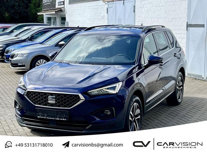 "atlantic" blau Gebraucht 2022 Seat Tarraco Beats SUV | 26.999 € (Guter Preis) - Bild 1/4