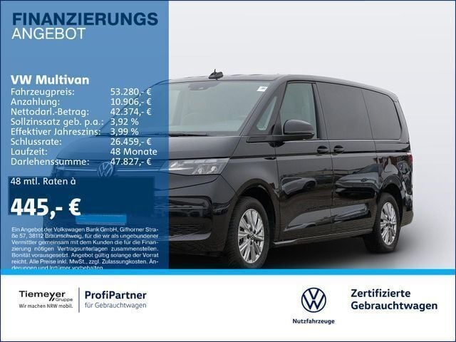 Gebraucht 2023 VW Multivan Life Van / Kleinbus | 53.280 € (Guter Preis) - Bild 1/1