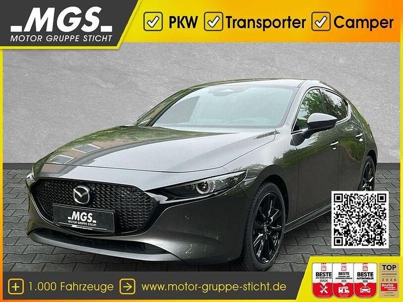 Gebraucht Mazda 3 Exclusive-Line 186 PS (136 kW) 2025 Machine grey Kleinwagen