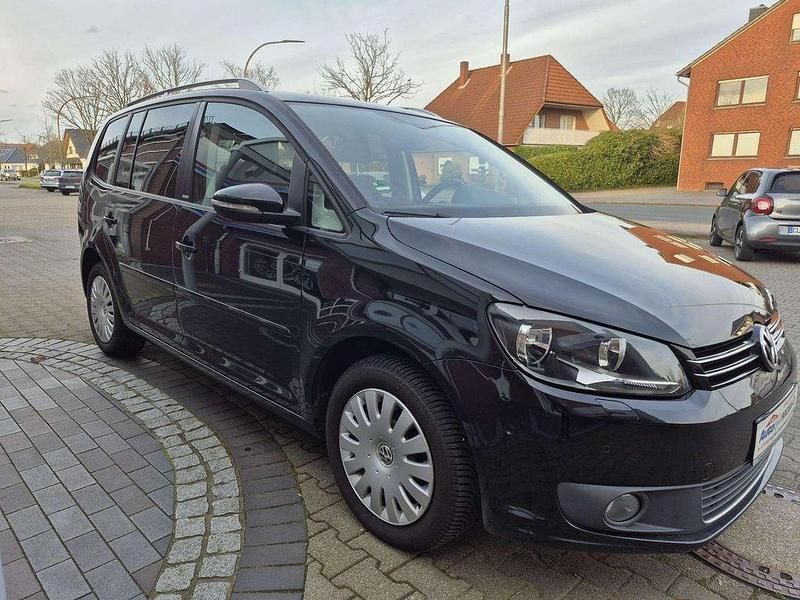 Gebraucht VW Touran 105 PS (77 kW) 2012 Schwarz Van / Kleinbus