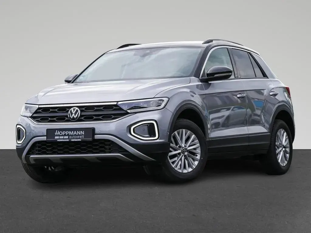 Gebraucht VW T-Roc Life 110 PS (80 kW) 2022 Pyrit silber metallic, deep bl SUV