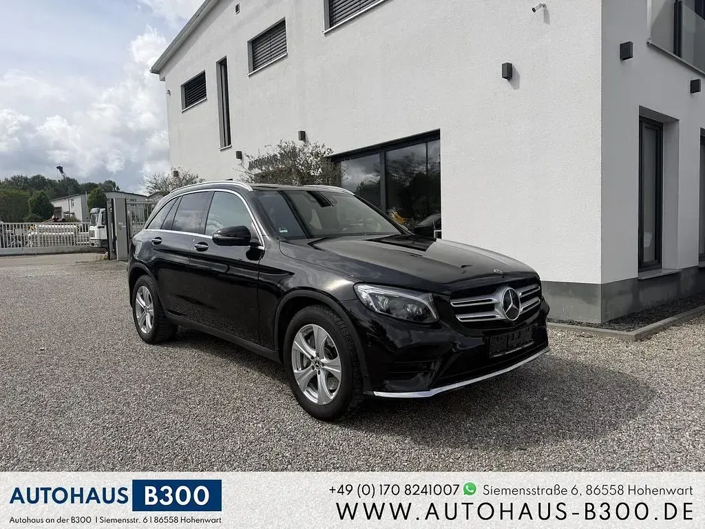 Gebraucht Mercedes GLC350 AMG line 258 PS (189 kW) 2019 Schwarz SUV