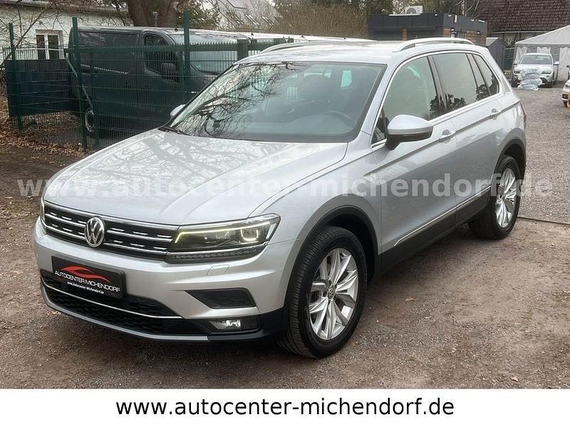 Gebraucht VW Tiguan Highline 150 PS (110 kW) 2018 Silber SUV