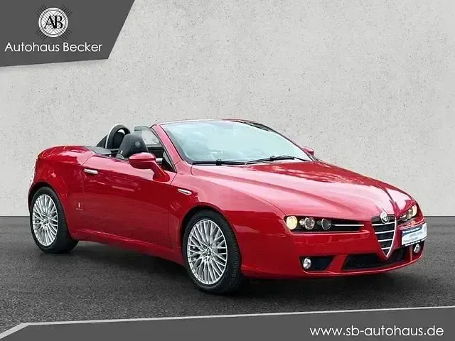 Gebraucht Alfa Romeo Spider Exclusive 185 PS (136 kW) 2007 Rot Cabrio