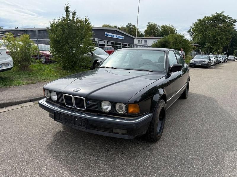 Schwarz Gebraucht 1989 BMW 735 Limousine | 3.499 € - Bild 1/4
