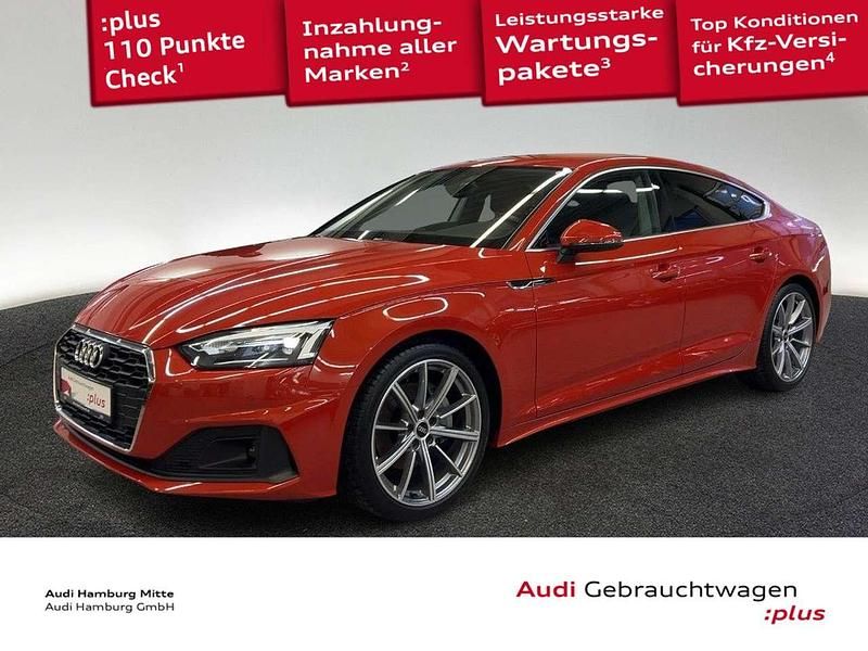 Gebraucht Audi A5 204 PS (150 kW) 2022 Korallenorange metallic Limousine