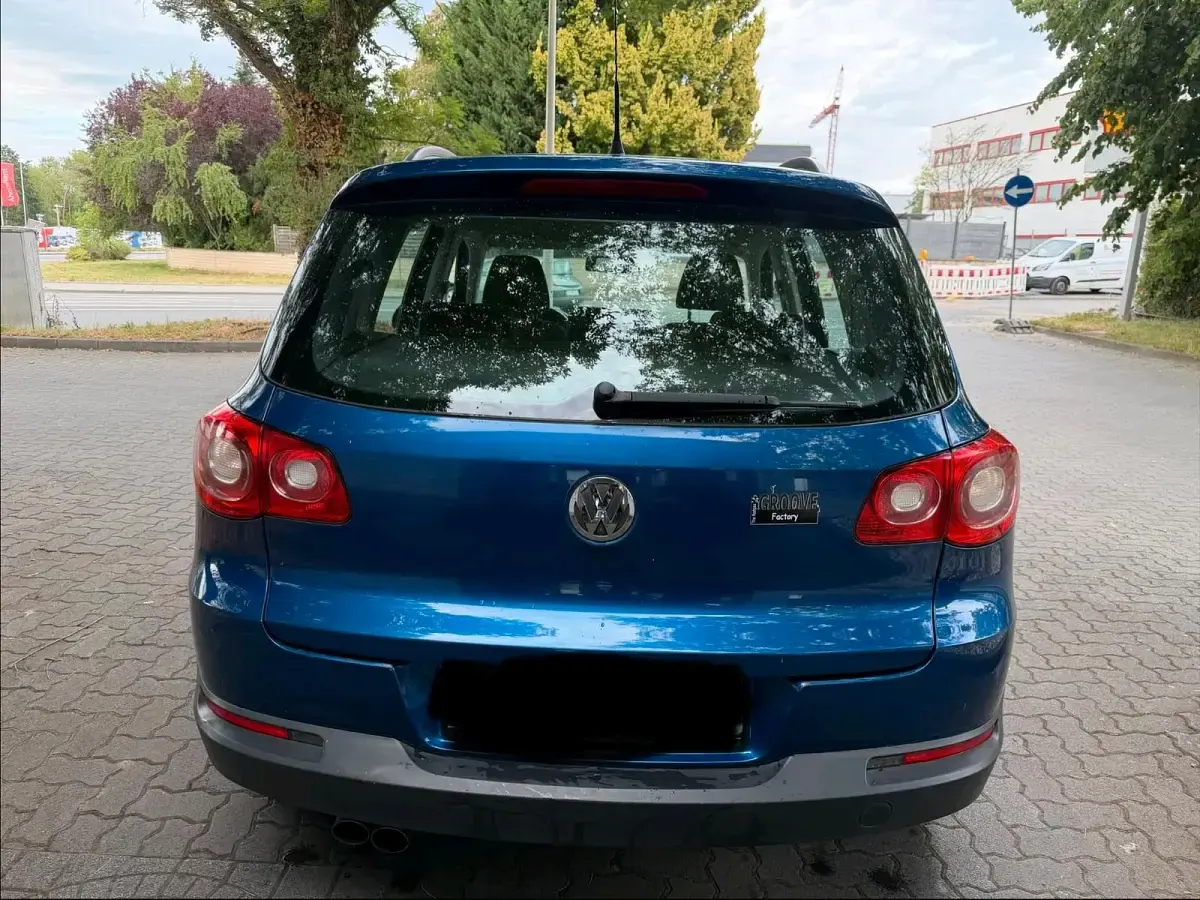 Gebraucht VW Tiguan 2009 Blau SUV