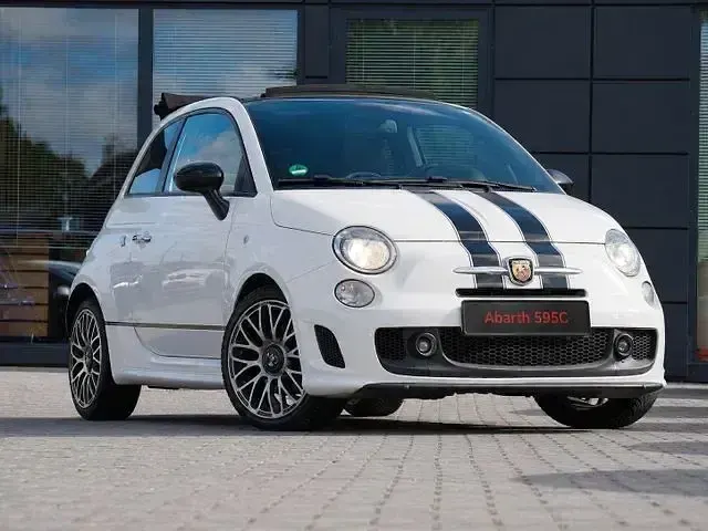 Usado Abarth 595C 135 HP (99 kW) 2014 Branco Cabrios