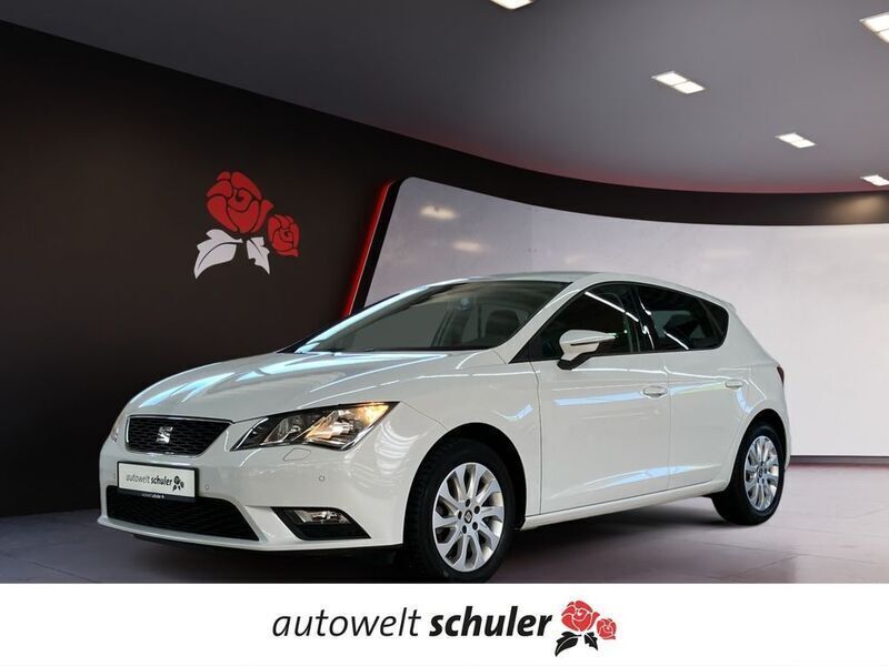 Nevada weiss (metallic) Gebraucht 2016 Seat Leon Style Limousine | 15.550 € (Teuer) - Bild 1/4