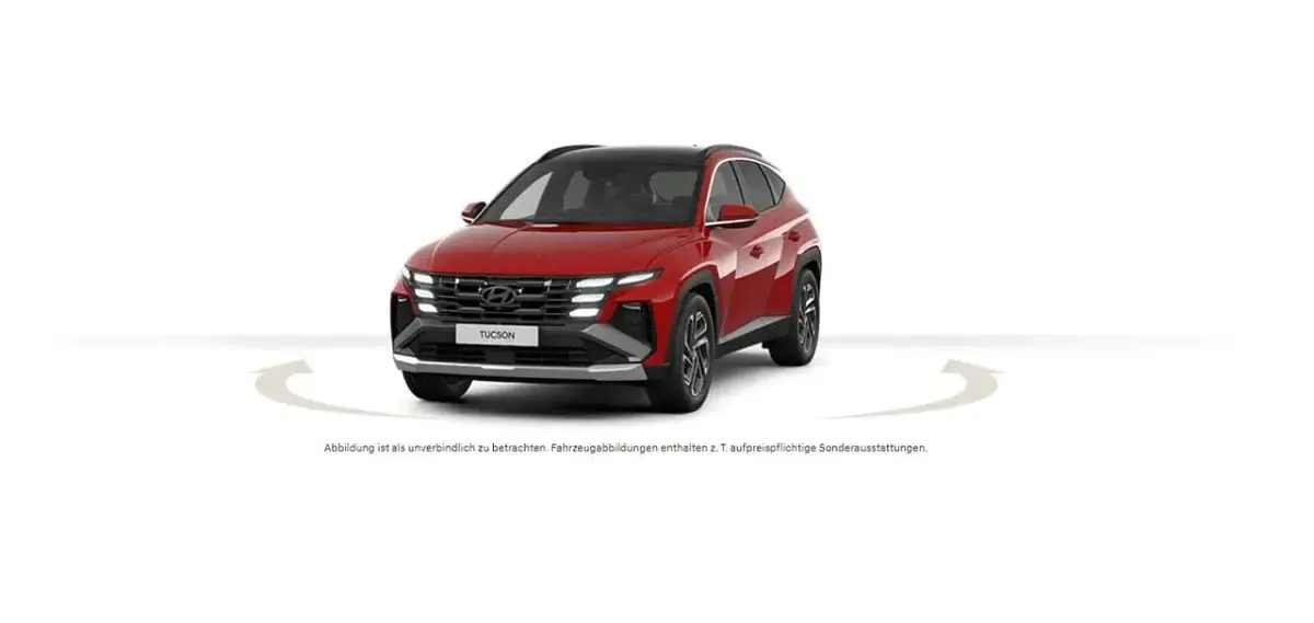 Neu Hyundai Tucson Trend 215 PS (158 kW) 2025 Rot SUV