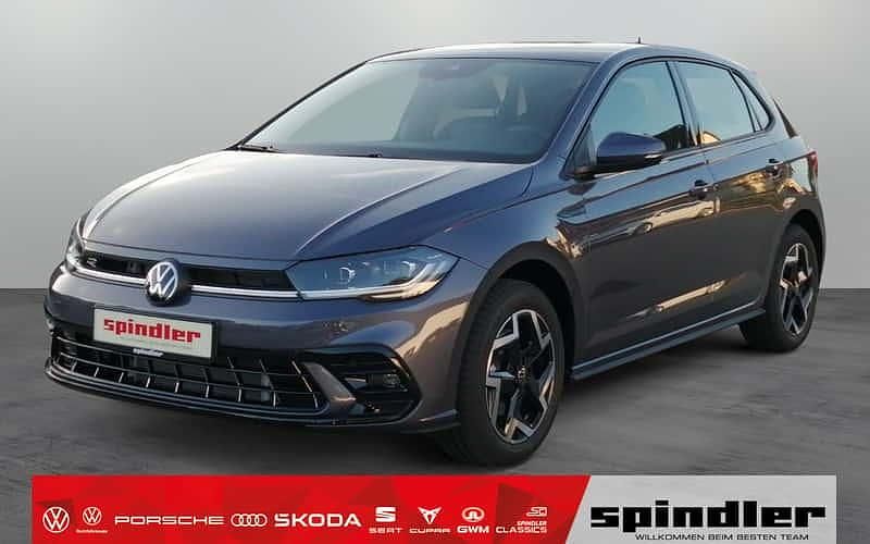 Grau Neu 2025 VW Polo R-line Limousine | 31.790 € (Teuer) - Bild 1/4