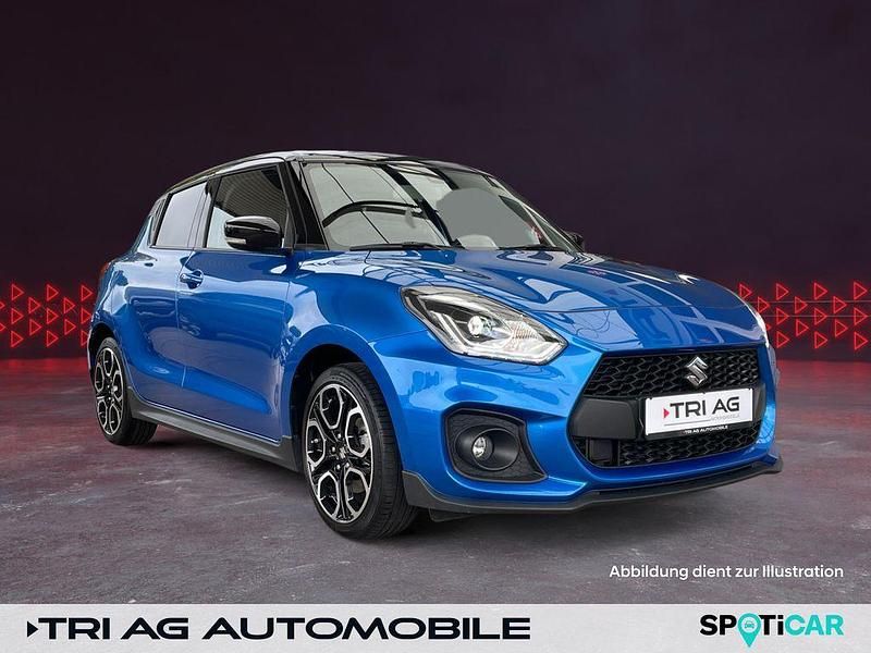 Blau metallic schwarz Gebraucht 2022 Suzuki Swift Sport Limousine | 18.990 € (Fairer Preis) - Bild 1/4
