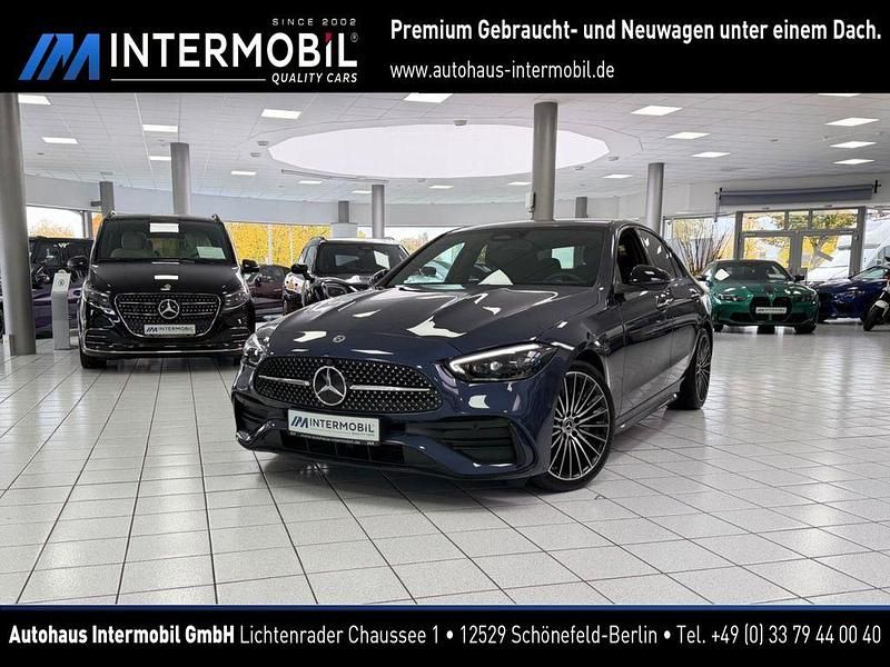 Sodalithblau Gebraucht 2024 Mercedes C300 Advanced Limousine | 46.990 € (Fairer Preis) - Bild 1/4