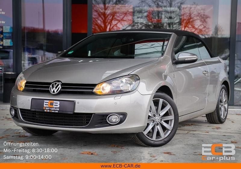 Gebraucht VW Golf Cabriolet 105 PS (77 kW) 2014 Silber Cabrio