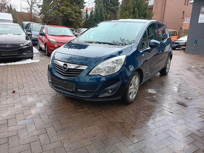 Gebraucht Opel Meriva Design Edition 101 PS (74 kW) 2011 Blau Van / Kleinbus