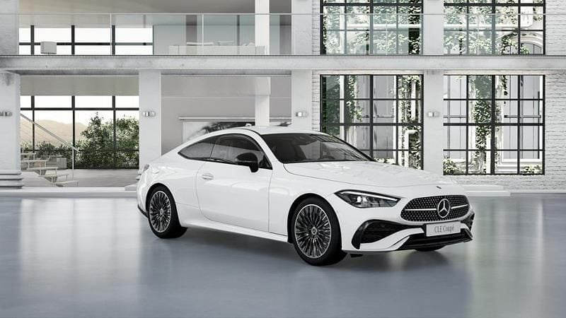 Gebraucht Mercedes CLE300 258 PS (189 kW) 2025 Unilack polarweiß Coupé