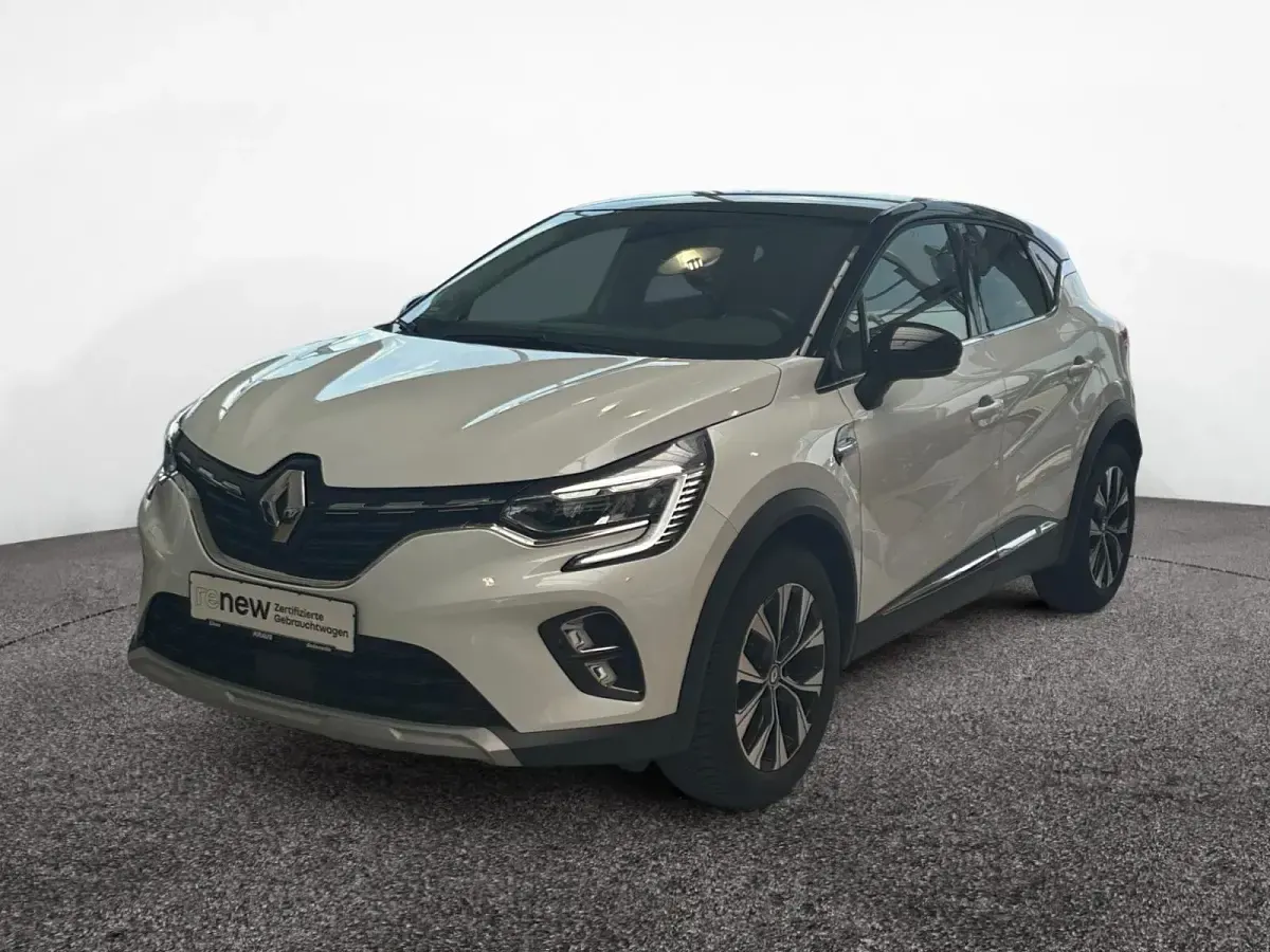 Gebraucht Renault Captur Techno 140 PS (102 kW) 2023 Weiss qnc+schwarz gne SUV