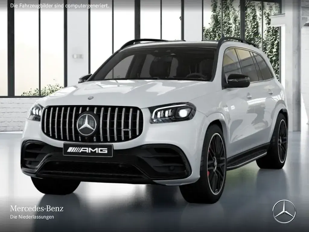Gebraucht Mercedes GLS63 AMG Night 612 PS (450 kW) 2026 Weiß SUV