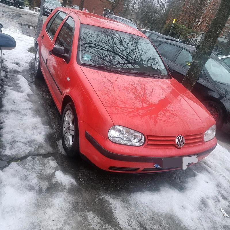 Gebraucht VW Golf IV 102 PS (75 kW) 1998 Rot Kleinwagen