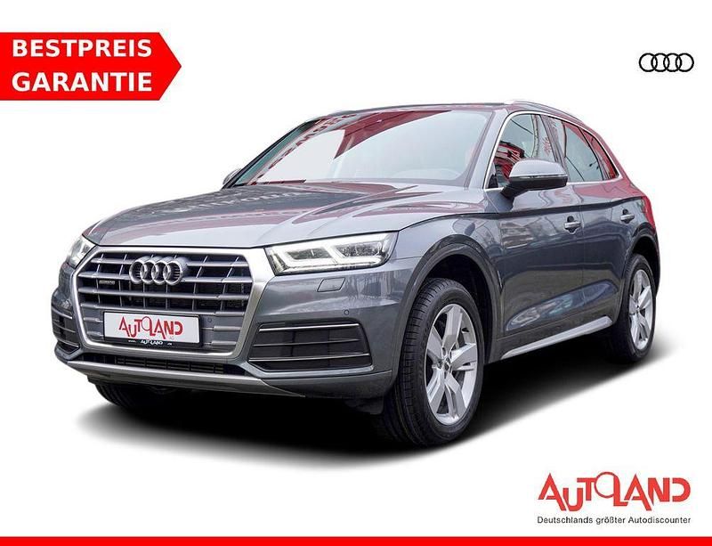 Grau Gebraucht 2020 Audi Q5 Sport SUV | 33.490 € (Fairer Preis) - Bild 1/4