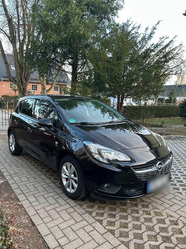 Gebraucht Opel Corsa Edition 90 PS (66 kW) 2017 Schwarz Kleinwagen
