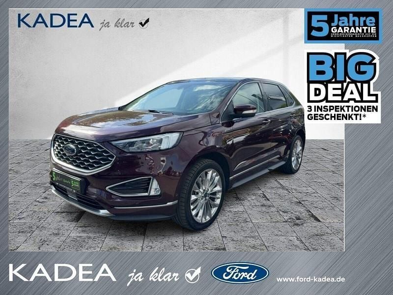 Rot Gebraucht 2019 Ford Edge Vignale SUV | 23.480 € (Guter Preis) - Bild 1/4