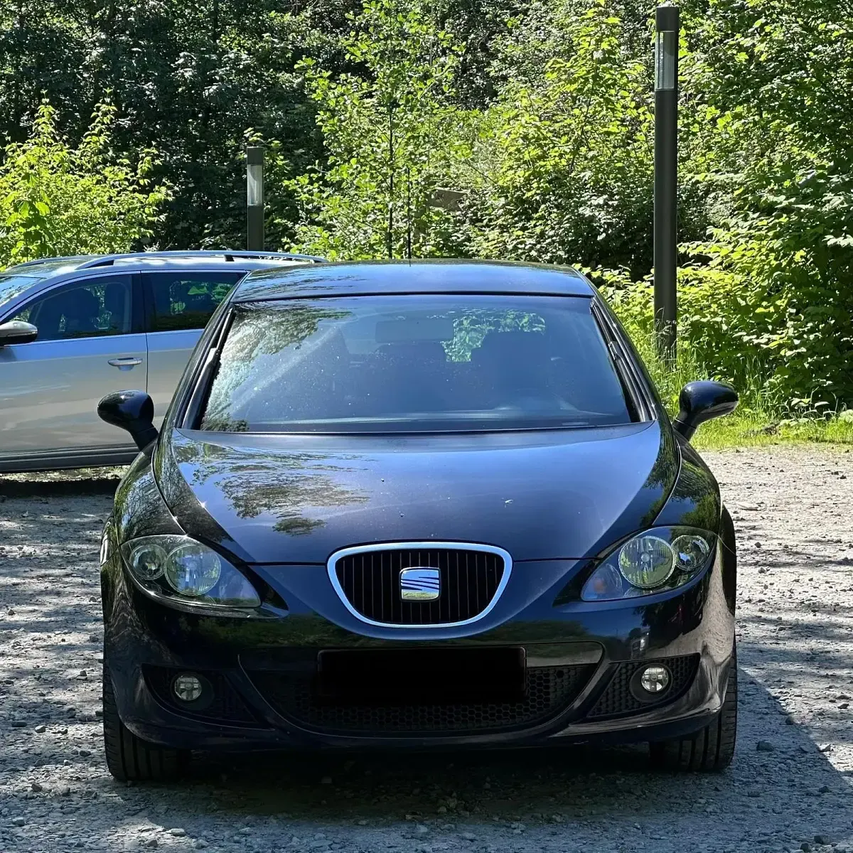 Gebraucht Seat Leon 101 PS (74 kW) 2008 Schwarz Kleinwagen