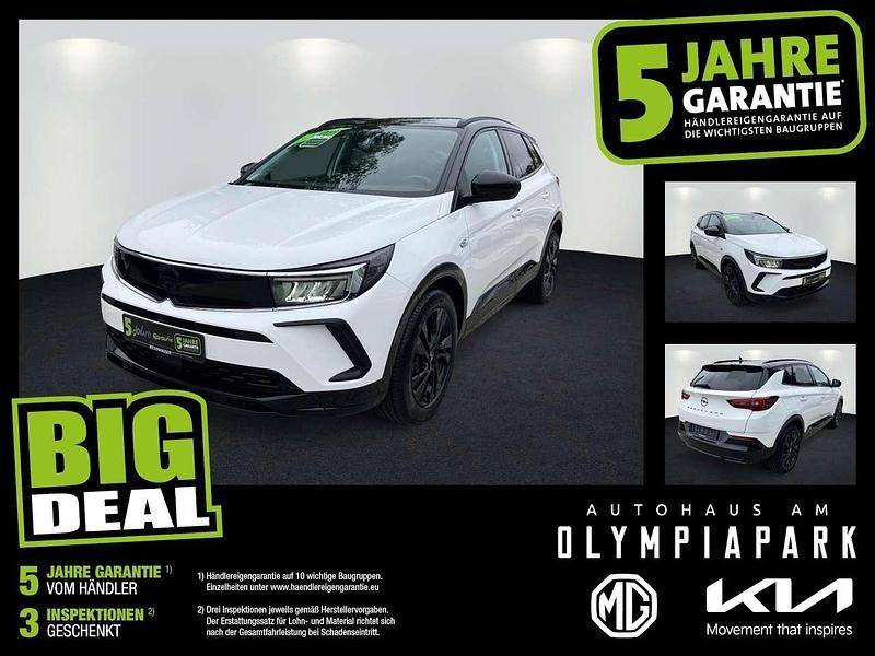 Jade weiss/arktis weiss Gebraucht 2022 Opel Grandland X GS Line SUV | 20.975 € (Fairer Preis) - Bild 1/4