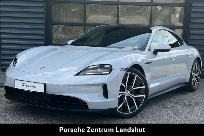 Eisgraumetallic Gebraucht 2024 Porsche Taycan Limousine | 104.790 € - Bild 1/4