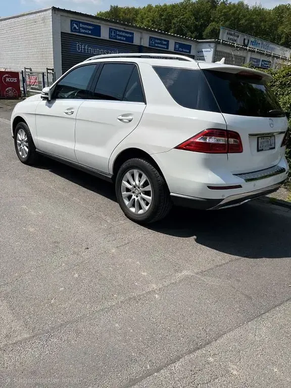 Gebraucht Mercedes ML250 204 PS (150 kW) 2013 Weiß SUV