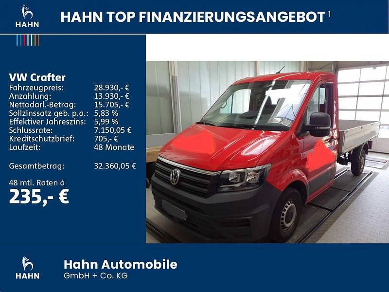 Gebraucht VW Crafter 140 PS (102 kW) 2020 Rot Van