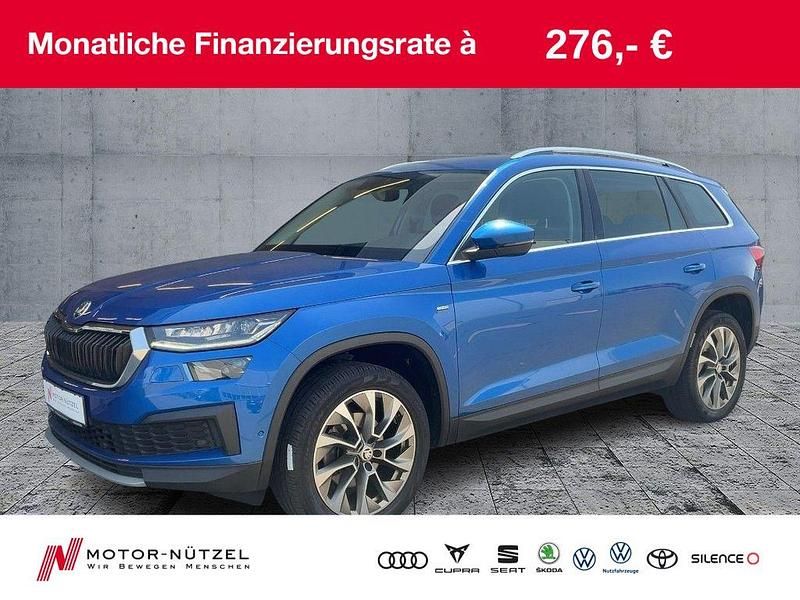 Raceblau metallic Gebraucht 2022 Skoda Kodiaq Ambition SUV | 27.950 € (Guter Preis) - Bild 1/4