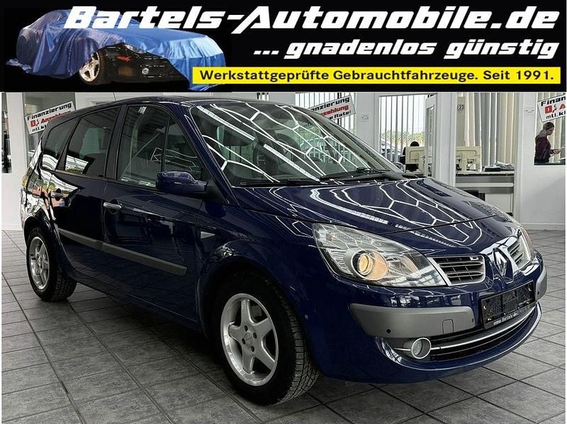 Blau Gebraucht 2008 Renault Grand Scénic II Exception Van / Kleinbus | 4.440 € (Teuer) - Bild 1/4