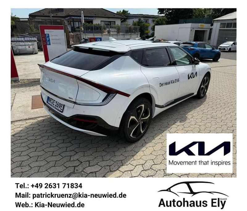 Gebraucht Kia EV6 GT-Line 239 kW (325 PS) 2024 Snow white pearl SUV
