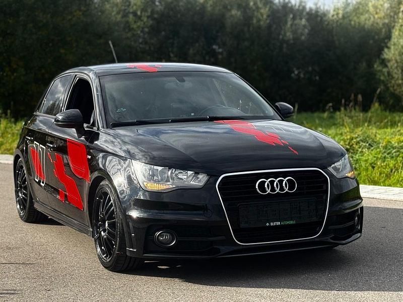Schwarz Gebraucht 2012 Audi A1 Sportback S-Line Kleinwagen | 7.900 € (Guter Preis) - Bild 1/4