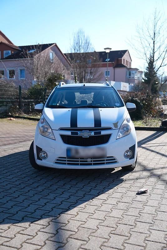 Gebraucht Chevrolet Spark LS 68 PS (50 kW) 2010 Weiß Kleinwagen