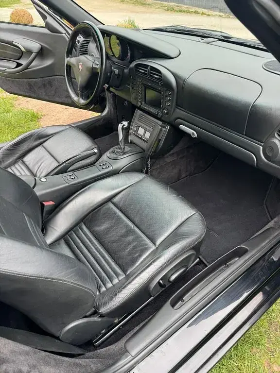 Gebraucht Porsche Boxster 228 PS (167 kW) 2003 Schwarz Cabrio