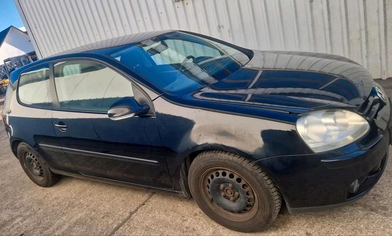 Gebraucht VW Golf V 2005 Schwarz Kleinwagen