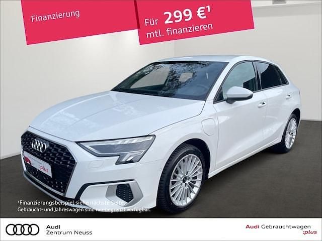 Weiss Gebraucht 2022 Audi A3 Sportback e-tron Advanced Plus Kleinwagen | 21.980 € (Guter Preis) - Bild 1/2