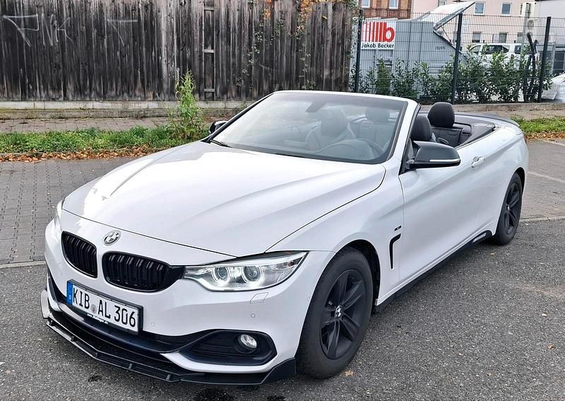 Weiß Gebraucht 2015 BMW 420 Sport Line Cabrio | 13.499 € (Fairer Preis) - Bild 1/4