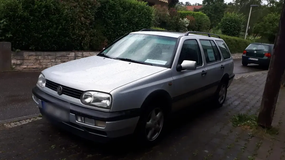 Gebraucht VW Golf III GT 101 PS (74 kW) 1997 Silber Kombi