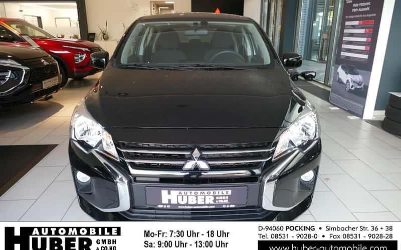 Pianoschwarz perleffekt Gebraucht 2024 Mitsubishi Space Star Basis Limousine | 11.990 € (Guter Preis) - Bild 1/4