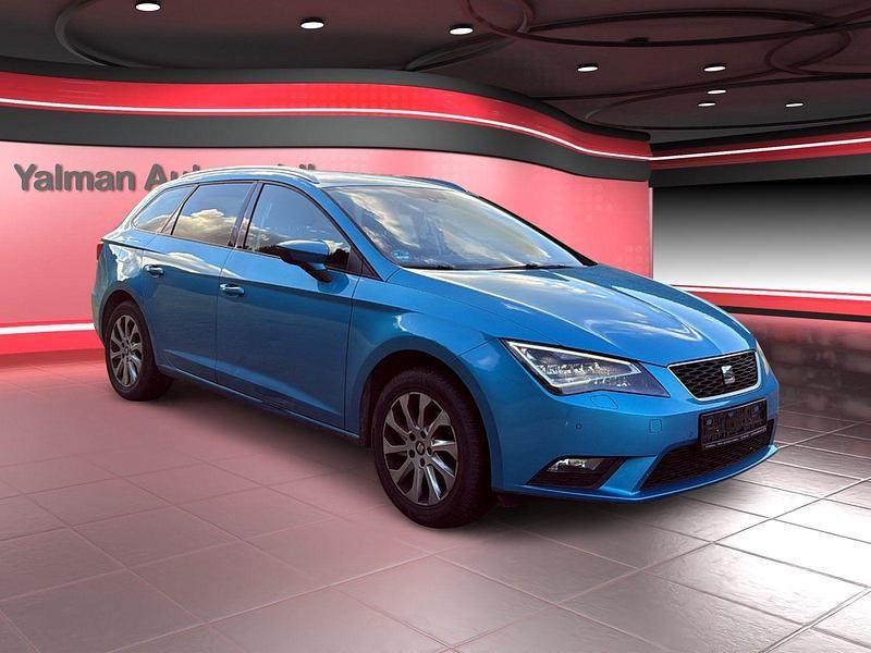 Gebraucht Seat Leon ST Style 110 PS (80 kW) 2015 Blau Kombi