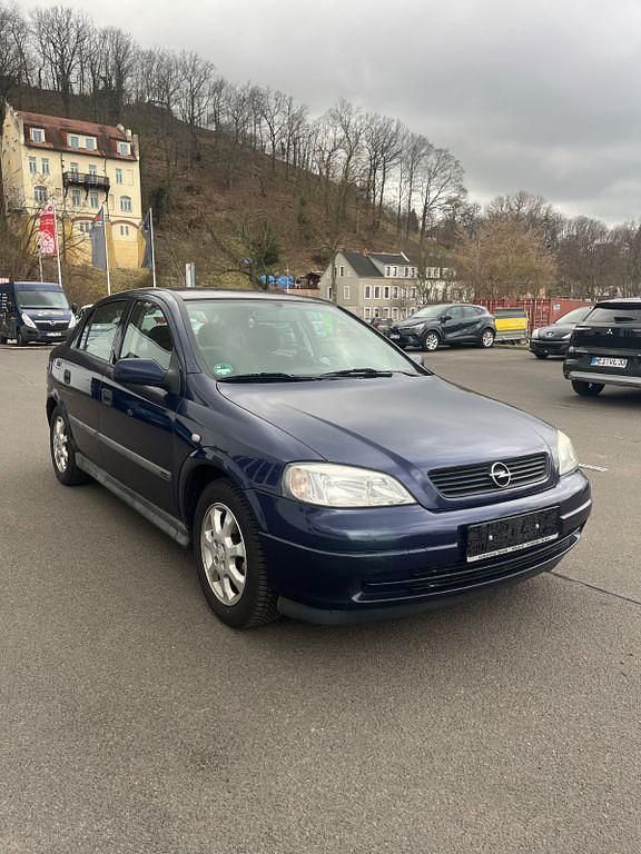 Gebraucht Opel Astra Edition 84 PS (61 kW) 2000 Blau Limousine