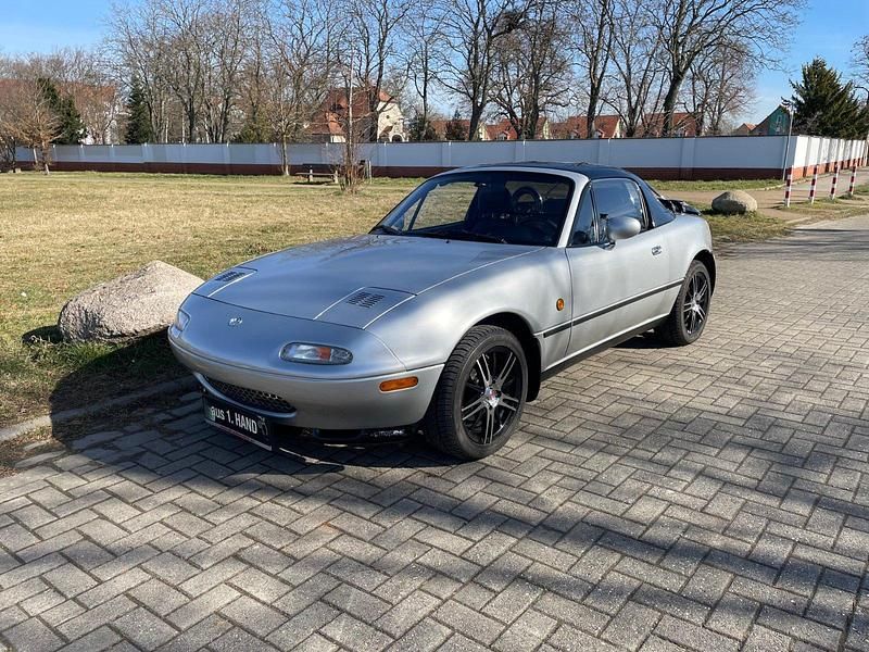 Gebraucht Mazda MX5 90 PS (66 kW) 1998 Silber Cabrio