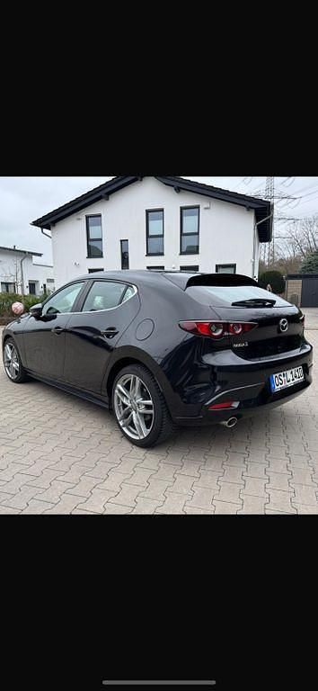 Schwarz Gebraucht 2019 Mazda 3 Selection Limousine | 13.999 € (Superpreis) - Bild 1/4