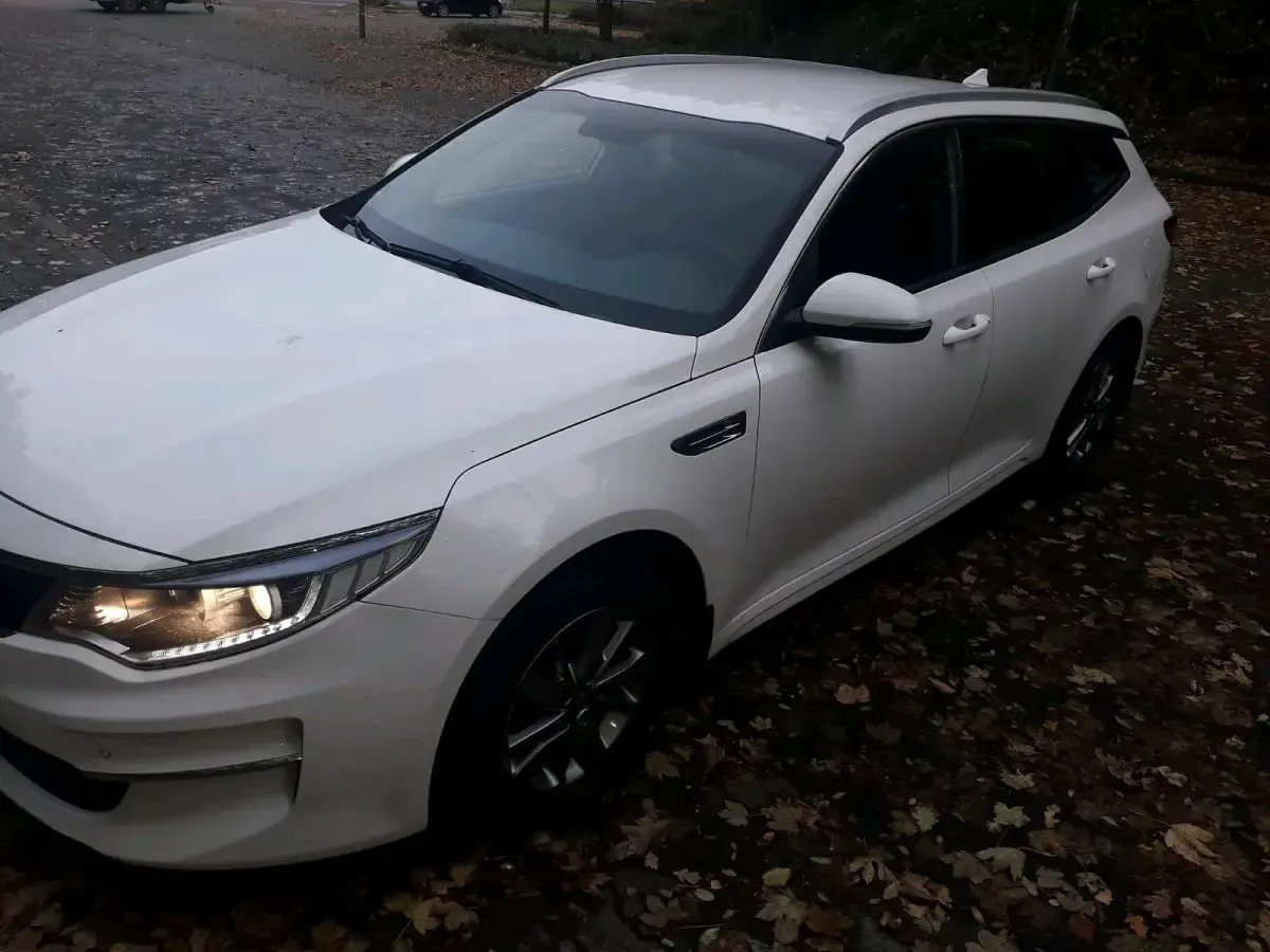 Gebraucht Kia Optima 141 PS (103 kW) 2017 Weiß Kombi
